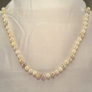 Vintage Natural Dirty Pearl *Necklace